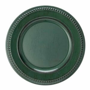 Sousplat Galles Dots Green Antique Copa e Cia Jogo Com 6 Unidades