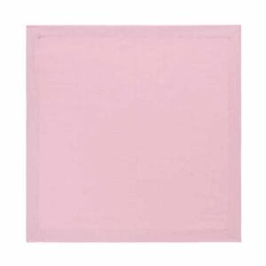 Conjunto de Guardanapos 4 Peças Algodão Rosa Vintage 40x40cm Cannes Copa e Cia