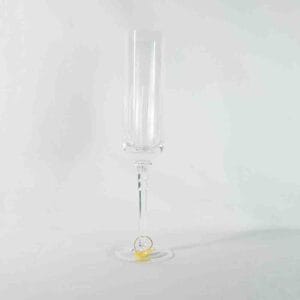 Taças Cristal Champ 200ml Riscado Strauss Jogo Com 6 Unidades