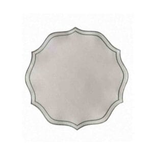 Jogo Americano Nylon Off Bordado Verde Claro Jogo Com 1 Unidades